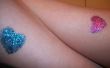 Glitter tattoos! 