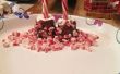 Candy cane marshmellows voor warme chocolademelk