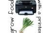 Verbouwen voedsel met uw printer! 
