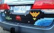 Mozaïek tegel Pixel Art auto