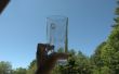 Etsen van glas met een Zandstraaltoestel