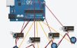 Beginner 123D Circuit Arduino Control Servo's