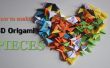3D Origami stukken