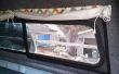Verwisselbare schermen voor de shell van een vrachtwagen camper
