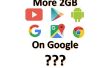Hoe te verdienen extra 2GB van Google? 