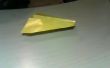 Een zweefvliegtuig van papier gemaakt in seconden! 
