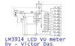 LM3914 op basis van LED VU-METER door Victor Das