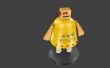 Volledige kleur Instructables Robot (3D Printed)