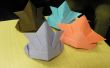 Origami hoed voor huisdieren
