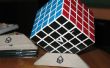 DIY karton Rubiks kubus staat