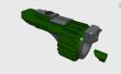 3D afdrukbare Nerf-stijl Gauntlet: Falconer MK II