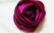 Bloemen ROSE: Handgemaakte stof bloem