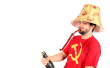 Last Minute communistische partij kostuum