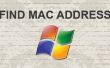 Hoe vind je mac-adres op Windows 7 met easy