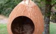 Kokosnoot Birdhouse