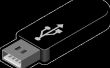 USB-pictogram van de verandering met de naam