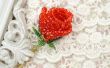 Hoe maak je een 3D rode kralen Rose voor vriendin als Valentijnsdag geschenk