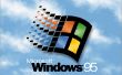 Uitvoeren van Windows 95 op Windows7/Xp/vista