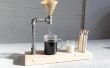 Zelfgemaakte moderne DIY Pipe-koffiezetapparaat