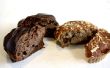 Pinda/chocolade proteïne gebak