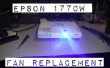 Epson 1770W LCD Projector oververhitting? Repareren!