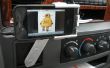 Roterende Car Mount voor iPhone uit gerecycleerd elektronica en Garage voor ongewenste