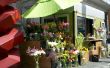 Draagbare bloemenwinkel