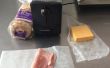 Hoe maak je een Bagel Ham en kaas Sandwich