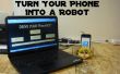 Zet uw telefoon in een Robot