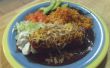Mexicaanse Fake uit: bonen burrito's, Enchilada stijl
