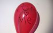 Love Letter in een ballon