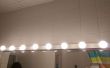 Backstage spiegel licht voor badkamer