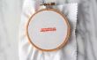 Embroidery how to: french knot