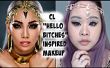 CL "Hallo bitches" geïnspireerd make-up