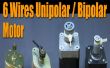 Stepper Motor Basics - 6 draden unipolaire / bipolaire Motor