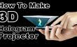 Hoe Maak 3D Hologram Projector - geen glazen