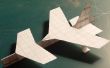 Hoe maak je het sterrenschip papieren vliegtuigje