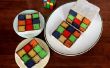 Rubik's Battenburg taart