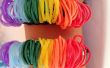 Rainbow loom funky armband
