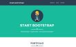 Creëren van een eenvoudige Online Portfolio met een BootStrap sjabloon