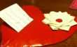 Unieke hartvormige Duct Tape Card! 