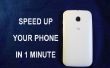 Versnellen van uw telefoon in 1 minuut