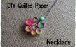 DIY Quilled papier ketting