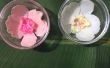 Realistisch uitziende Sugarpaste fondant (Orchid) Flower beeldhouwen