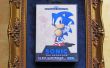 Retro gaming kunst met Sonic the Hedgehog