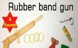 Rubber Band Gun multi-shot