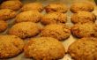 Taai honing Peanut Butter Cookies met een korst van Graham Cracker