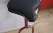 Ergonomische stoel gemaakt van een oude Exercisebicycle