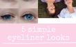 5 eenvoudige Eyeliner ziet er