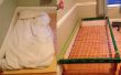 Minimalistische hangmat-stijl Bed